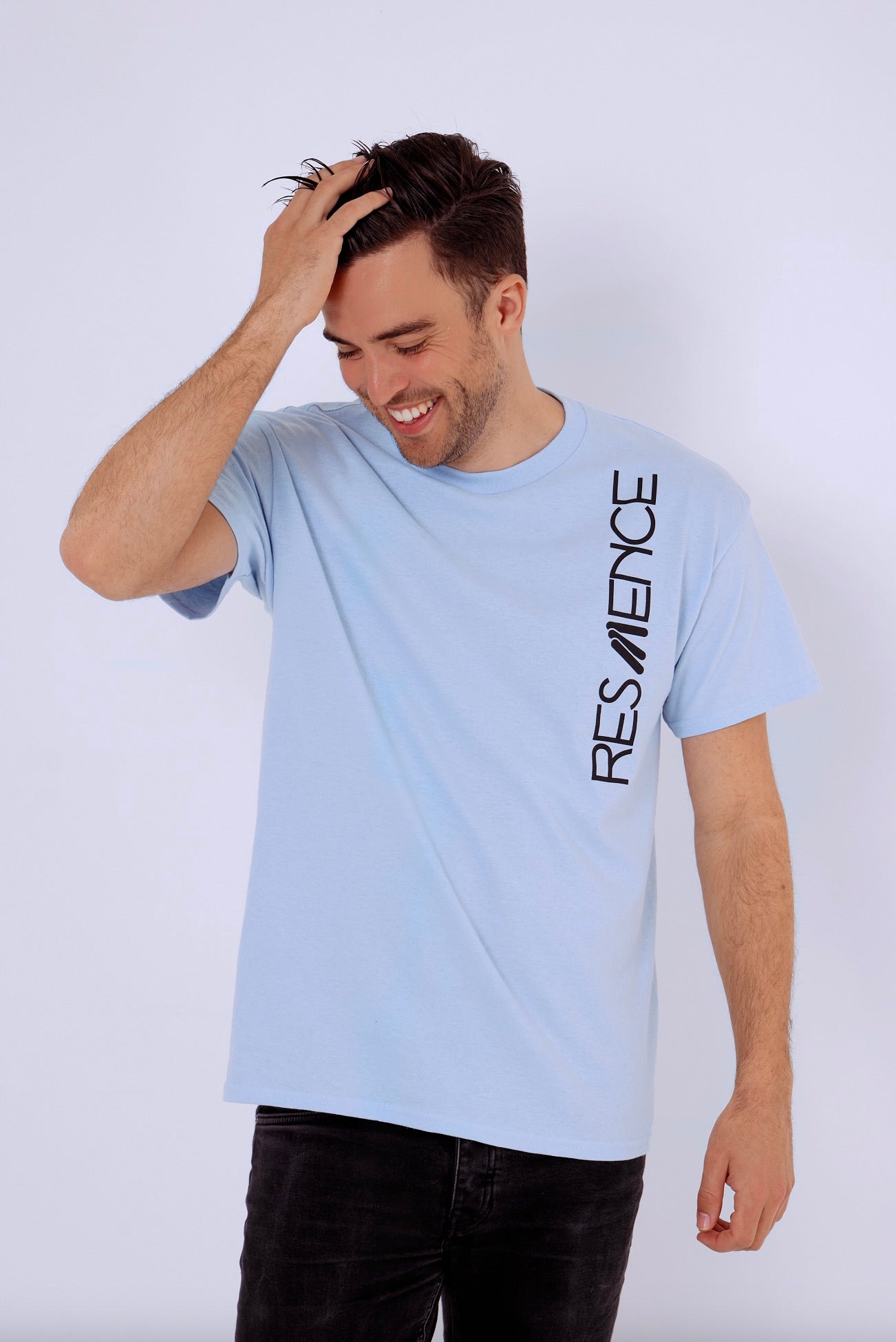 'TFB' t-shirt blue