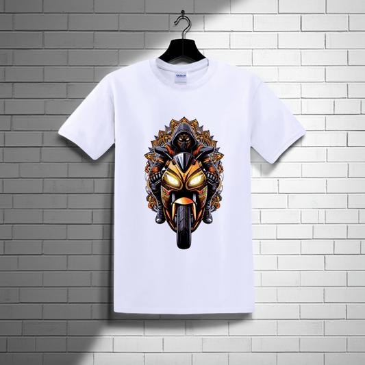 T-shirt Balans Geel/Oranje