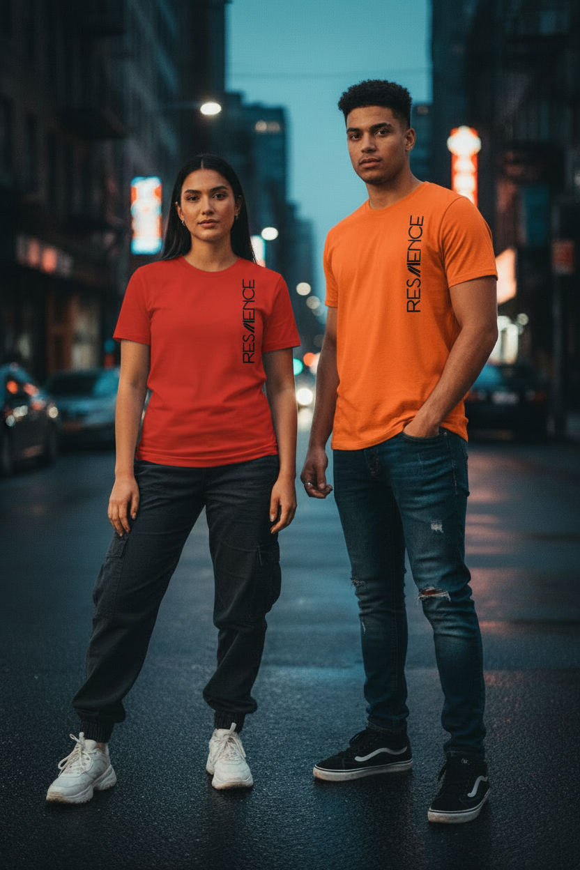 TFB Lichtblauw-Oranje Duo - Rood + Oranje