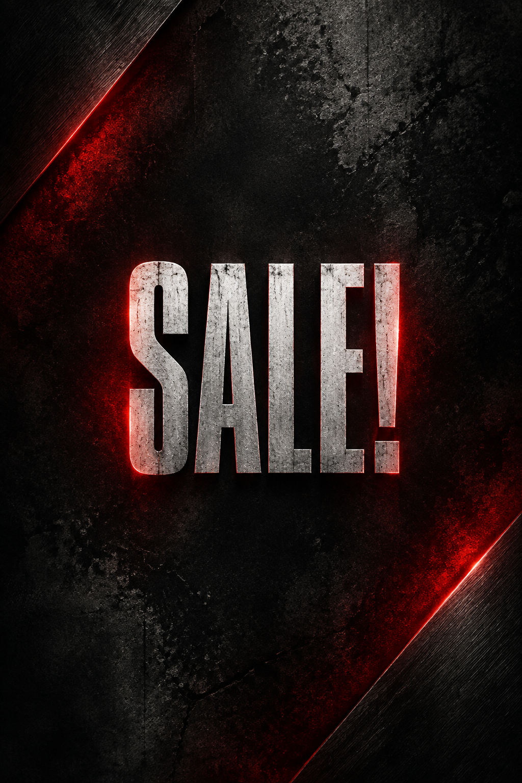 Stoere donkere SALE!-visual