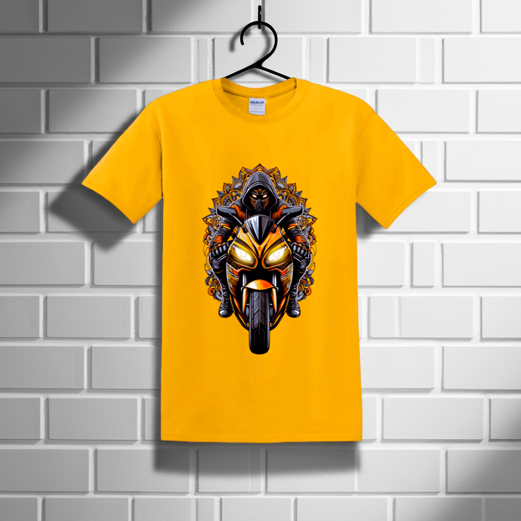T-shirt Balans Geel/Oranje