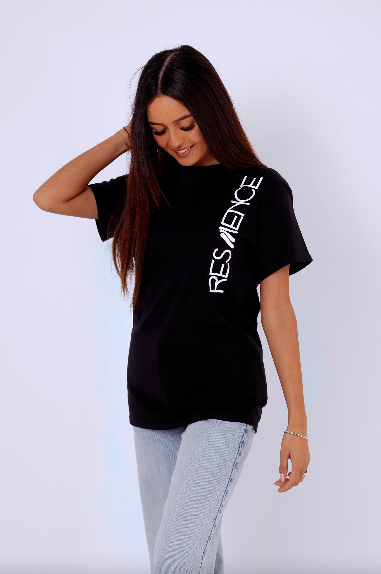 'TFB' t-shirt zwart