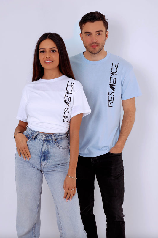 'TFB' t-shirt blauw
