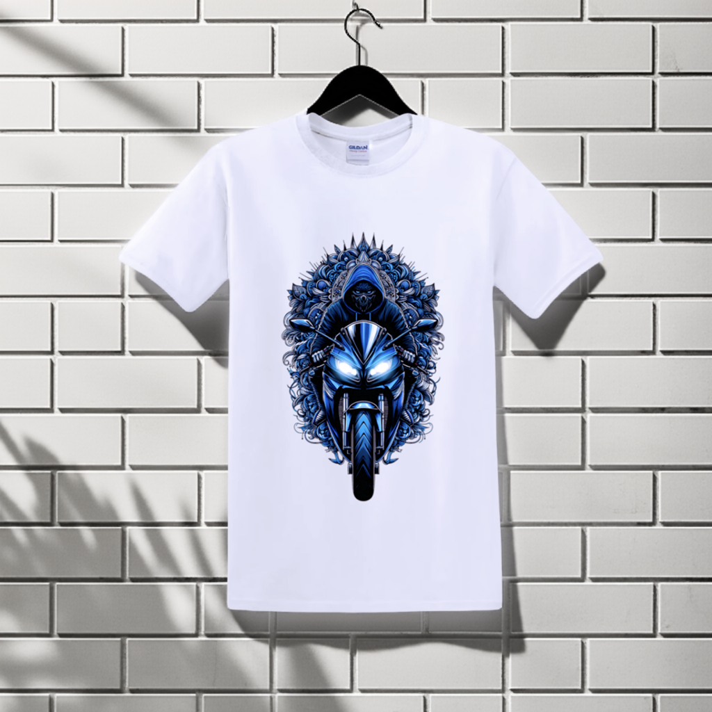 T-shirt Balans Blauw