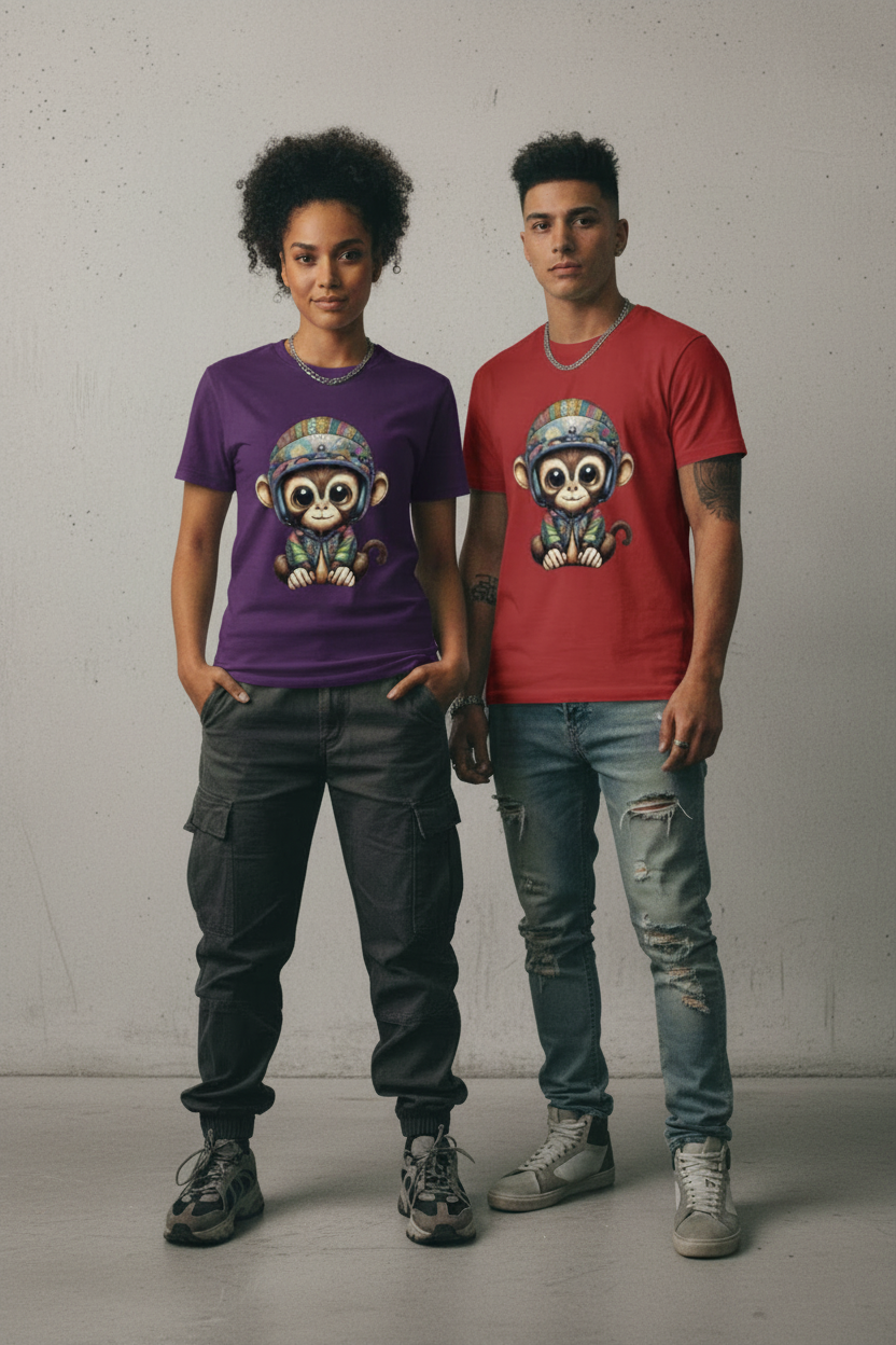 T-shirt Backpack Monkey
