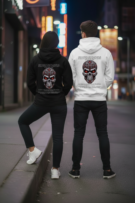 Dark Side Het Einde Duo - Zwart Wit Backdesign