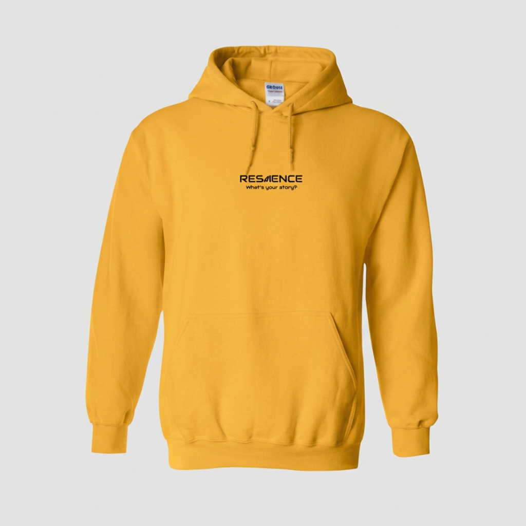 Gele hoodie RSLNCWHAT