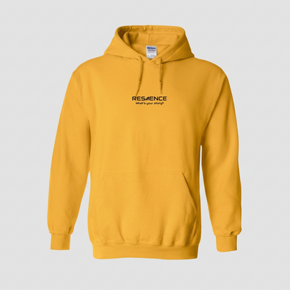 Gele hoodie RSLNCWHAT