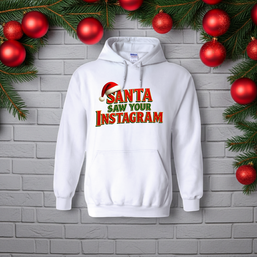 🎅🏼 Santa Saw Your Insta 🎄