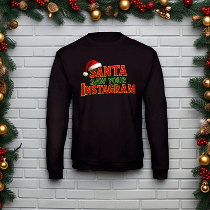 🎅🏼 Santa Saw Your Insta 🎄
