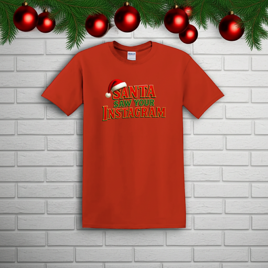 Santa Saw Your Insta 🎅🏼