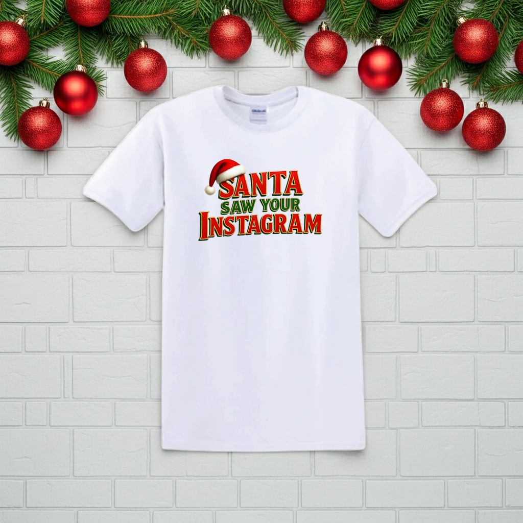 Santa Saw Your Insta 🎅🏼