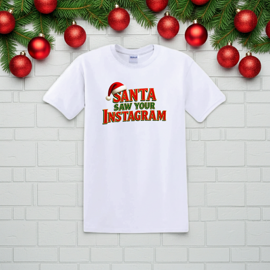 Santa Saw Your Insta 🎅🏼