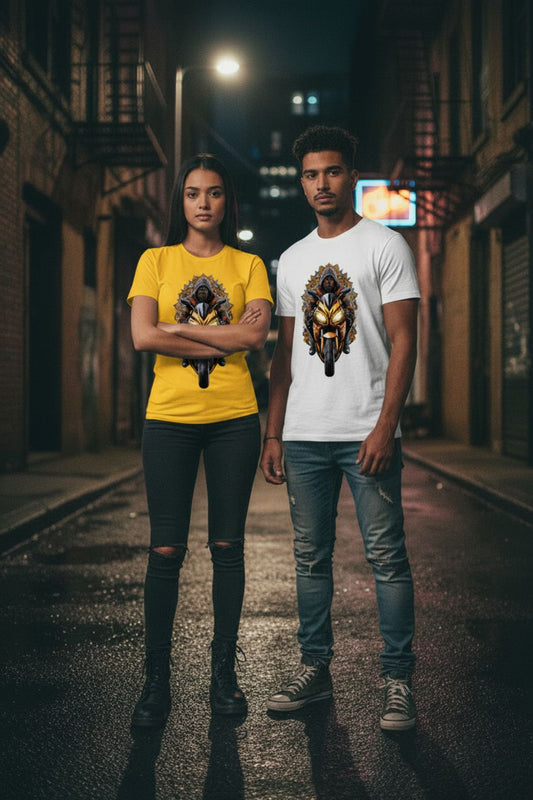 T-shirt Balans Geel/Oranje