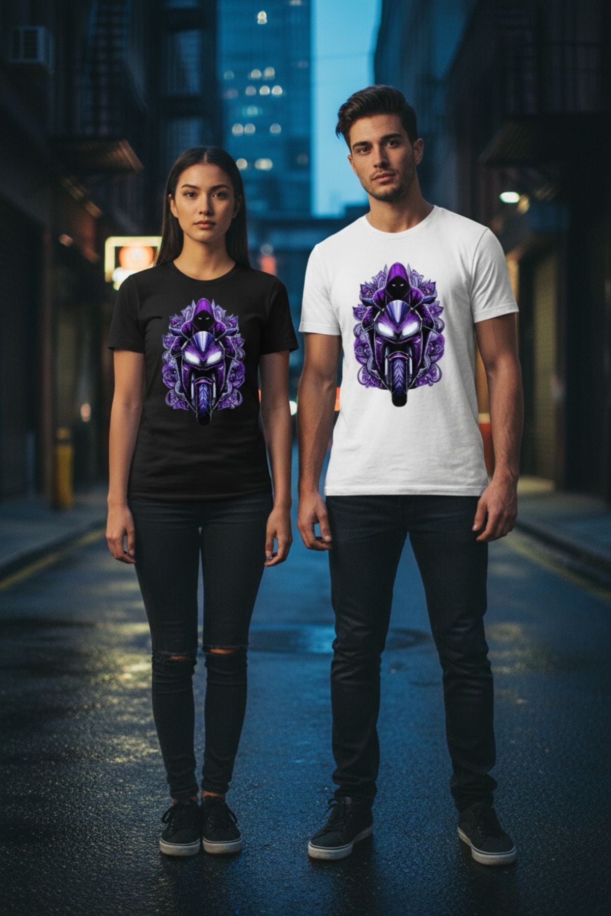 T-shirt Balans Paars