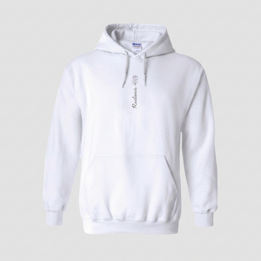 Witte hoodie Sign Rose