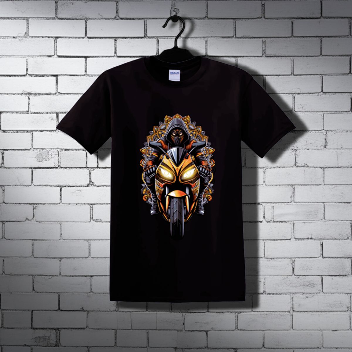 T-shirt Balans Geel/Oranje
